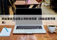 网站建设与运营公司财务预算（网站运营预算表）