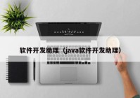 软件开发助理（java软件开发助理）