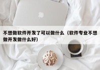 不想做软件开发了可以做什么（软件专业不想做开发做什么好）