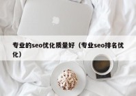 专业的seo优化质量好（专业seo排名优化）