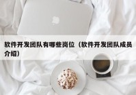 软件开发团队有哪些岗位（软件开发团队成员介绍）