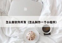 怎么做软件开发（怎么制作一个小程序）